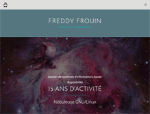 Tablet Screenshot of freddy.linuxtribe.fr